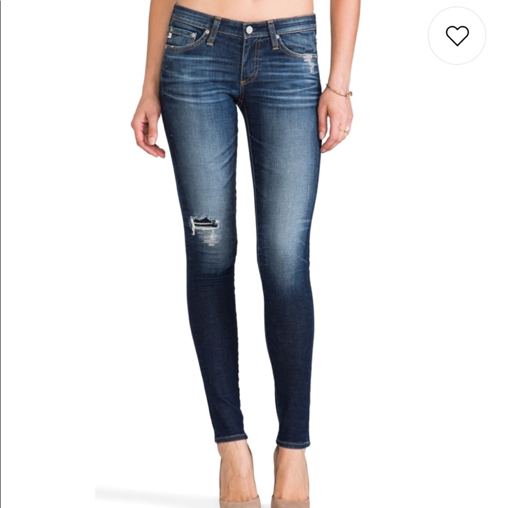 ‼️LAST CHANCE MAKE AN OFFER! 
AG 11 yr Repair Legging Jeans